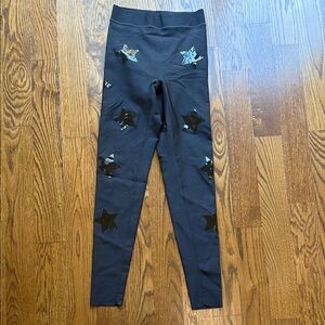 Ultracor Womens Medium Black Star Leggings